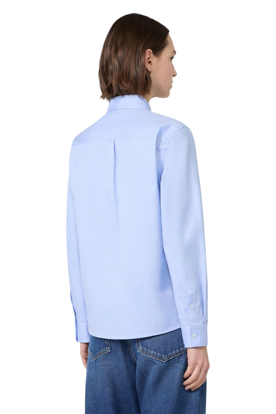 Женский Weekend Max Mara Рубашка COBALTO из хлопка (цвет ), артикул 2625116032 | Фото 4