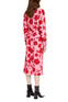 Max Mara Платье-рубашка RITA из чистого шелкового крепдешина (Красный цвет), артикул 62260629 | Фото 4
