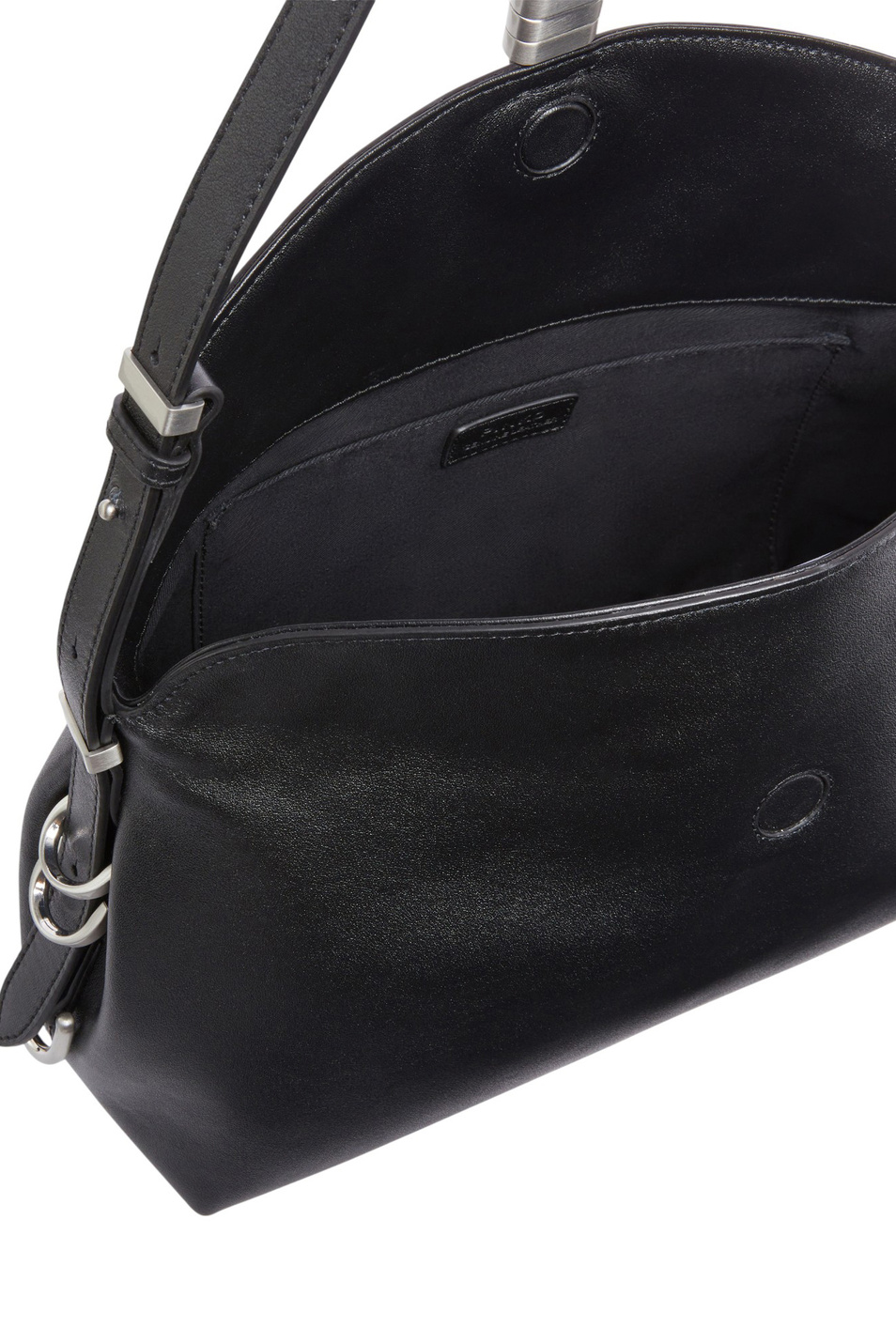 Сумка-багет из натуральной кожи|Основной цвет:Черный Женский Pinko Сумка-багет из натуральной кожи (цвет ), артикул 105049A1ZX | Фото 3