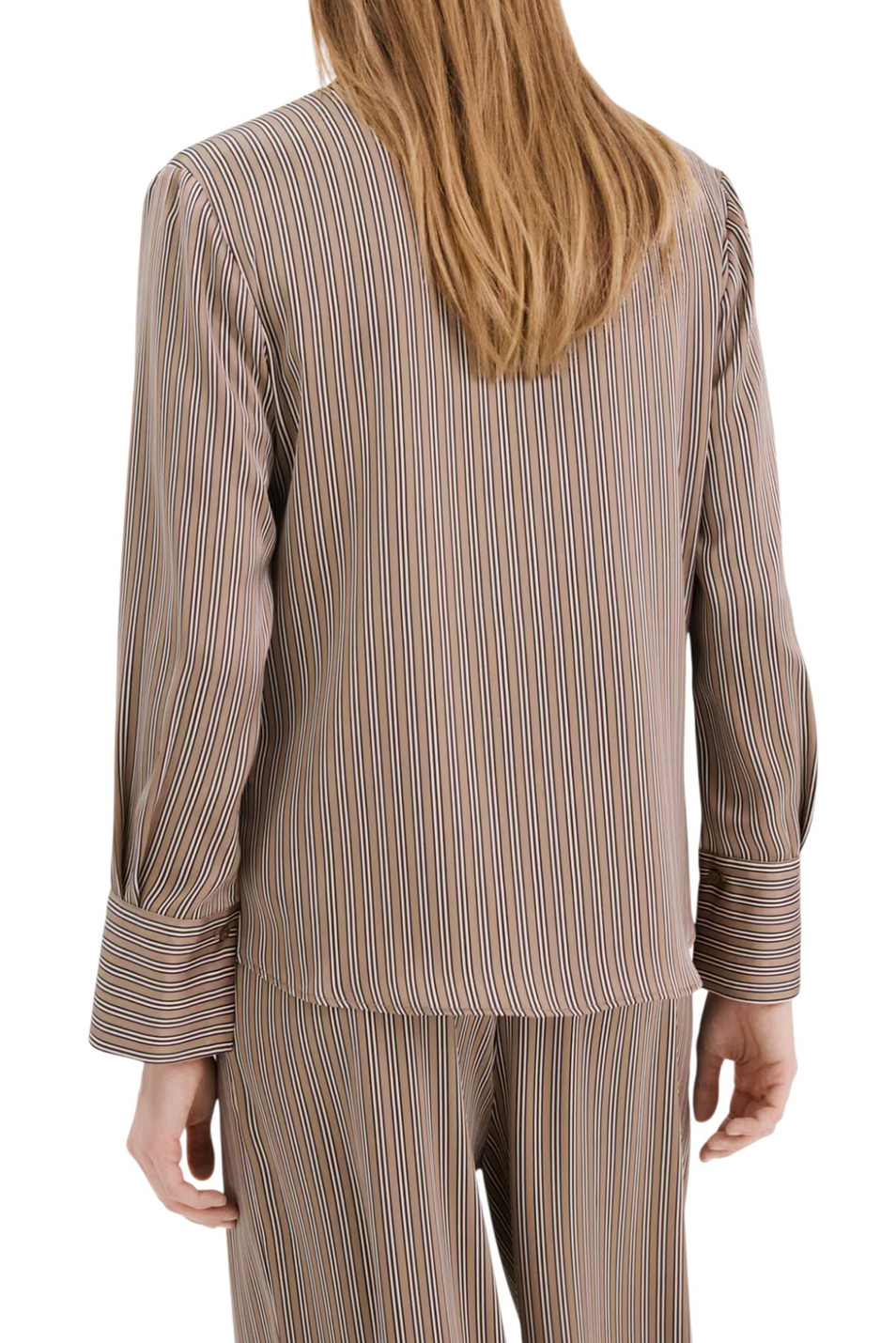 Женский Mango Блузка IDEALE в полоску (цвет ), артикул 27094072 | Фото 4