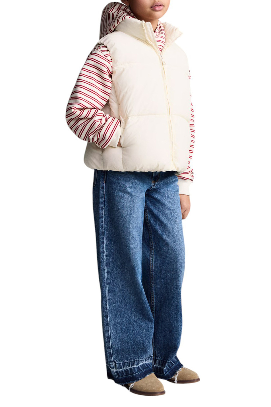Девочкам Mango Kids Жилет ADELINE стеганый (цвет ), артикул 87072535 | Фото 3