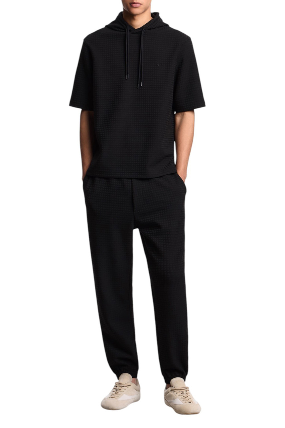 Мужской Emporio Armani Брюки-джоггеры однотонные (цвет ), артикул EM003443-AF13700 | Фото 2