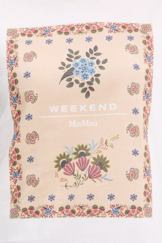 Женский Weekend Max Mara Футболка PANTERA из хлопка (цвет ), артикул 2615971032 | Фото 6