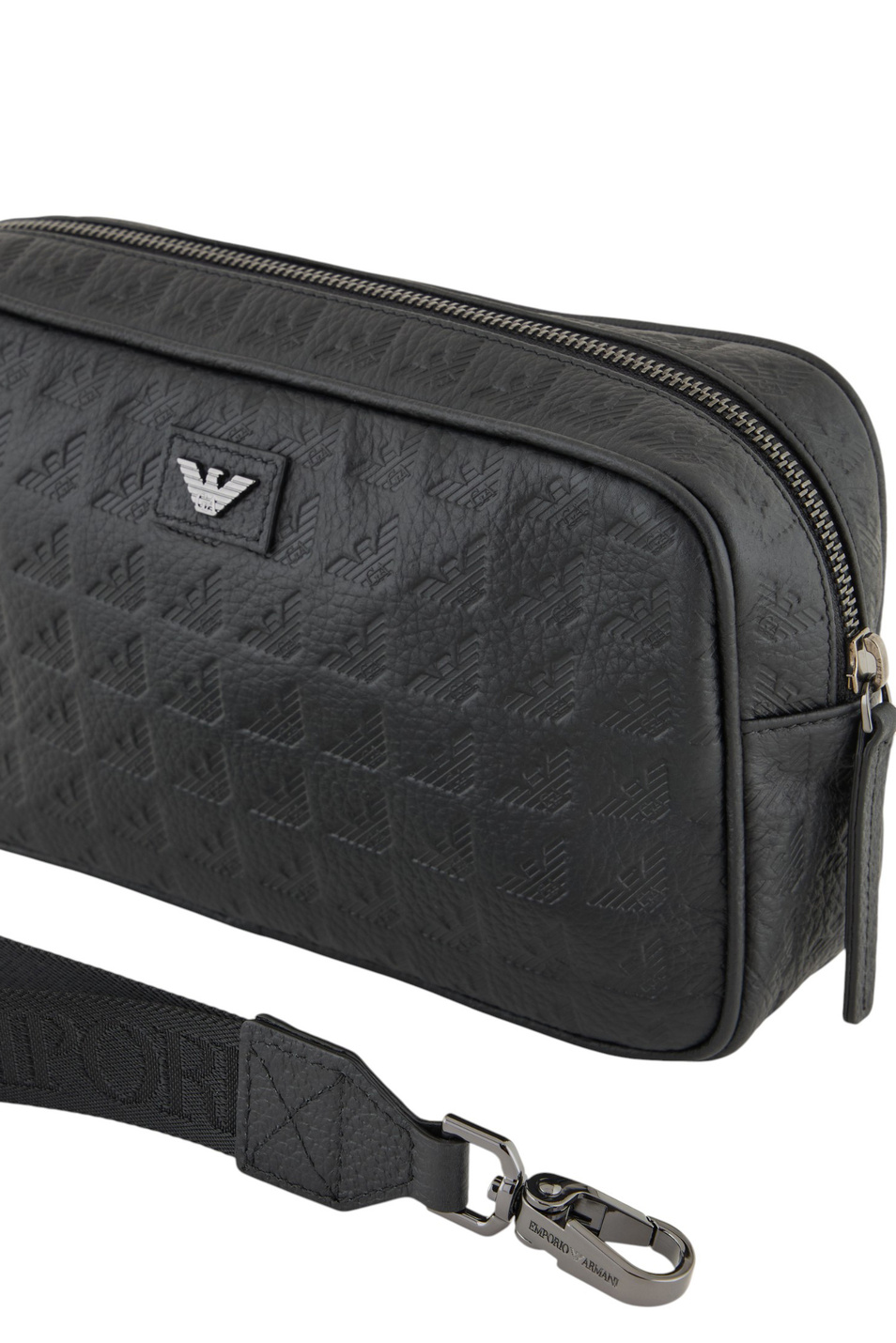 Мужской Emporio Armani Косметичка из натуральной кожи (цвет ), артикул EM001738-AF14774 | Фото 4
