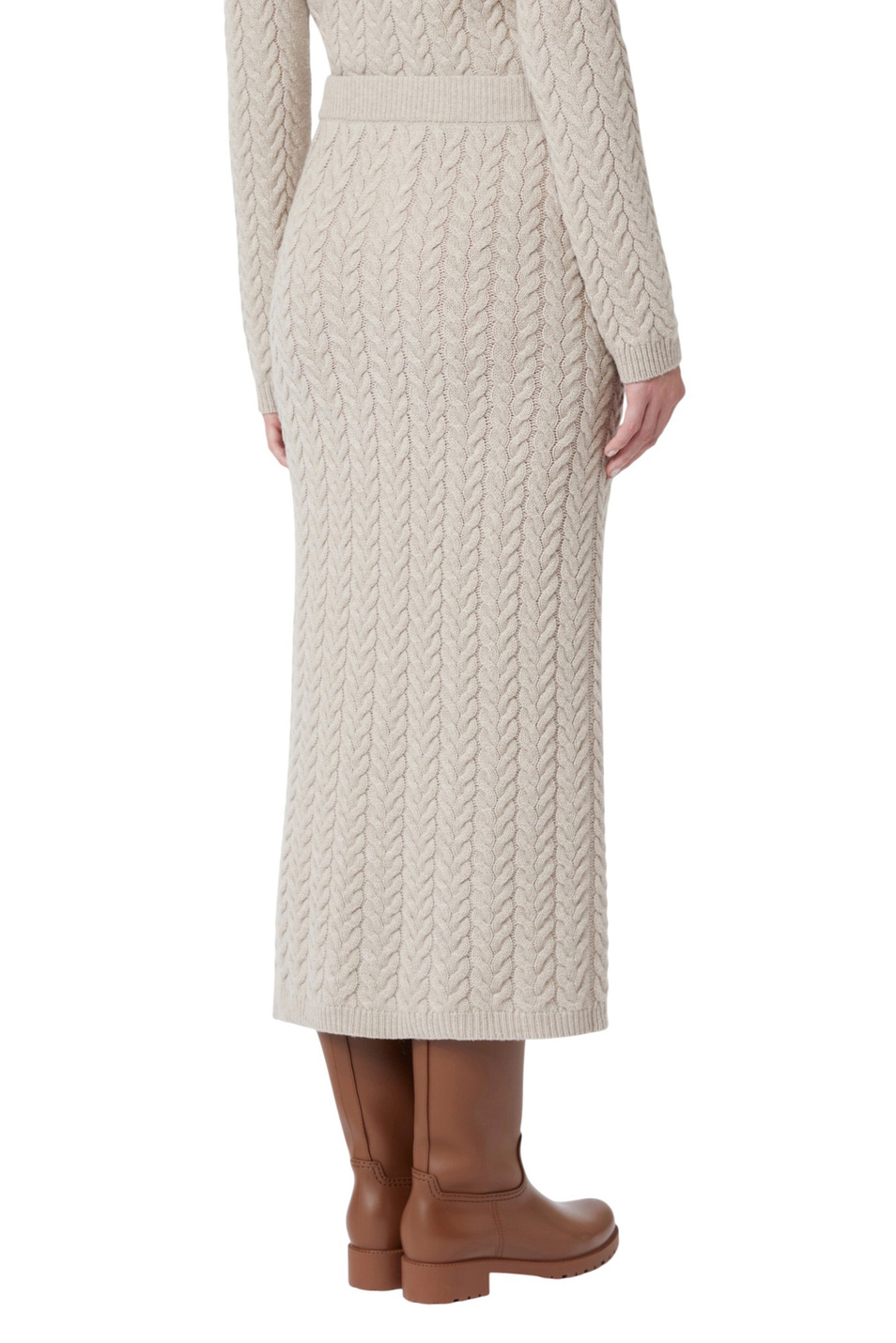 Женский Max Mara Юбка AVIGNON из шерсти и кашемира (цвет ), артикул 2529306023 | Фото 4