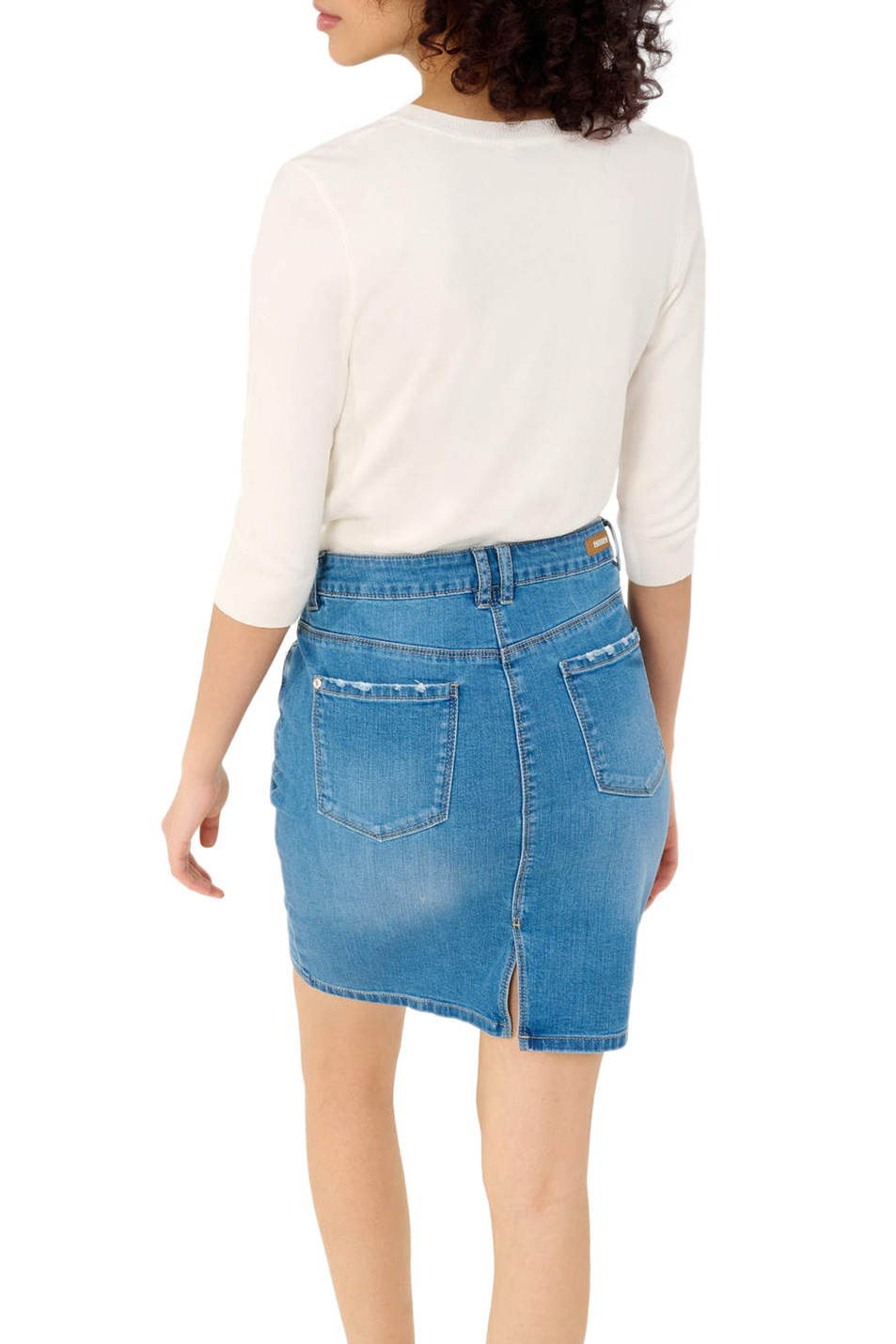 Orsay Джинсовая юбка из эластичного хлопка (цвет ), артикул 726307 | Фото 3