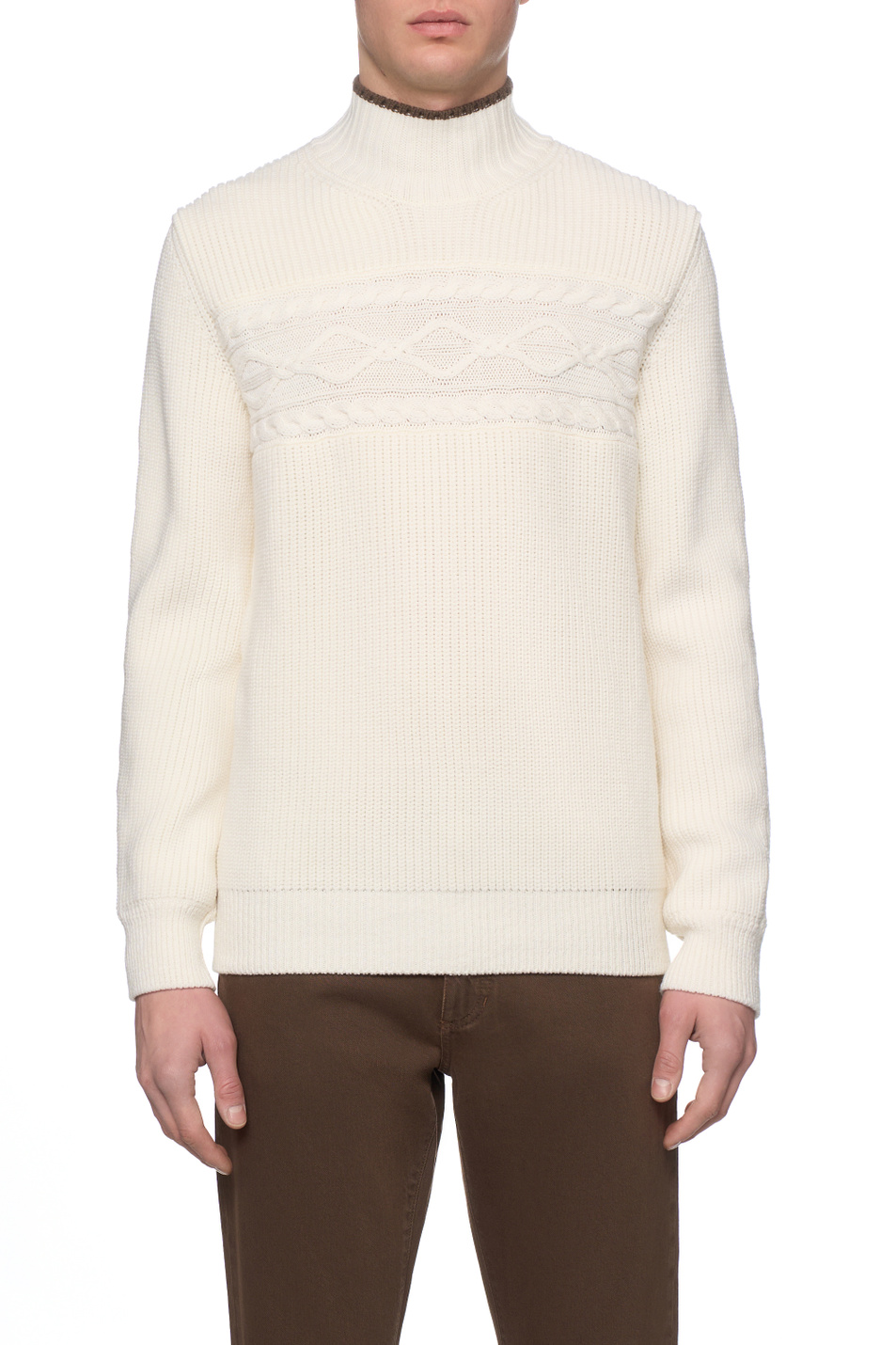 Мужской Zegna Свитер из шерсти (цвет ), артикул UGM59A2-GCT420-N01 | Фото 4