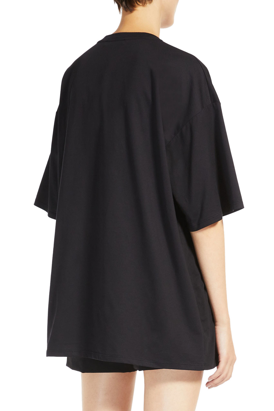 Женский Max Mara Футболка TACCO из натурального хлопка с принтом (цвет ), артикул 2319460139 | Фото 4