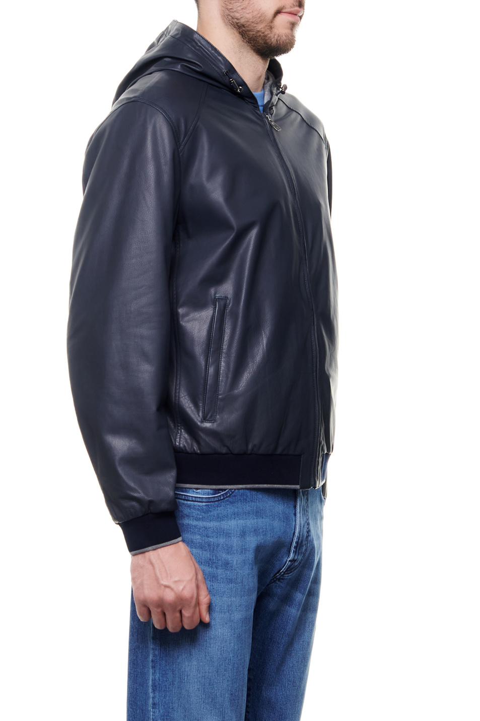 Мужской Corneliani Куртка из натуральной кожи (цвет ), артикул 93L5D1-9320100 | Фото 4