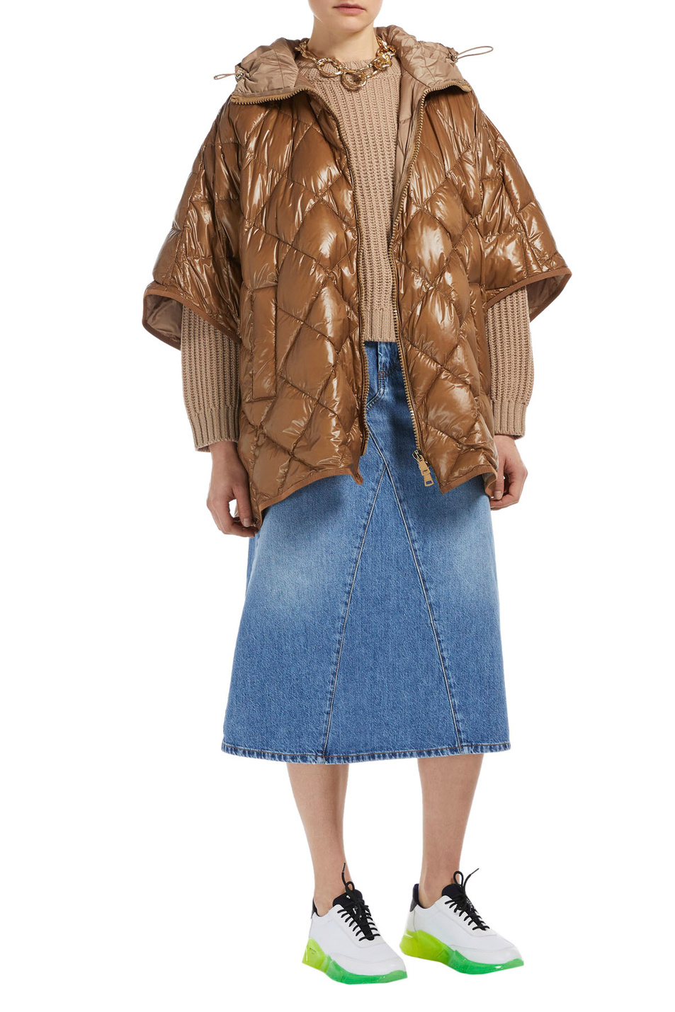 Weekend Max Mara Куртка ALAIN из водоотталкивающей тафты с ромбовидной прострочкой (цвет ), артикул 52960129 | Фото 2