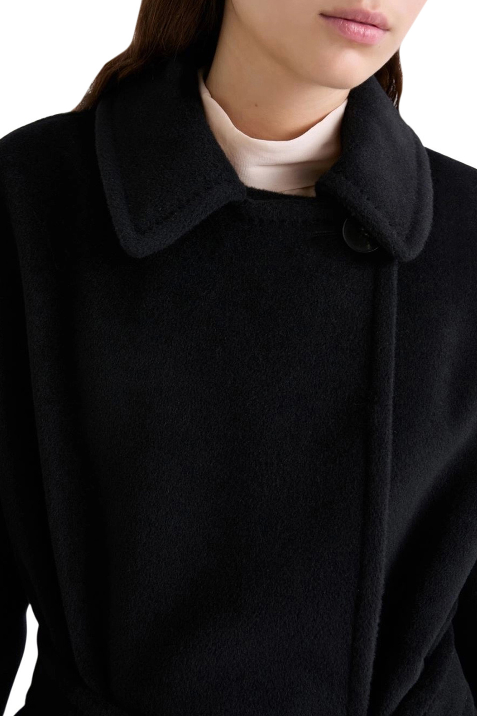 Женский MARELLA Пальто ENGLISH из шерсти (цвет ), артикул 2523016142 | Фото 5