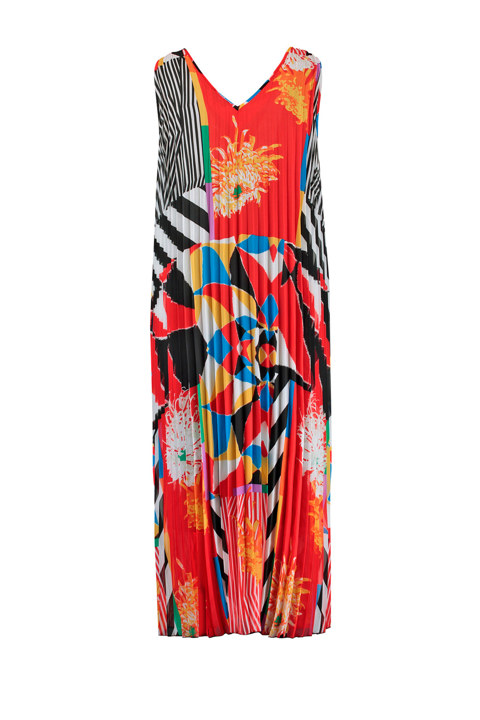Женский Samoon Платье плиссированное (цвет ), артикул 480014-21055 | Фото 1