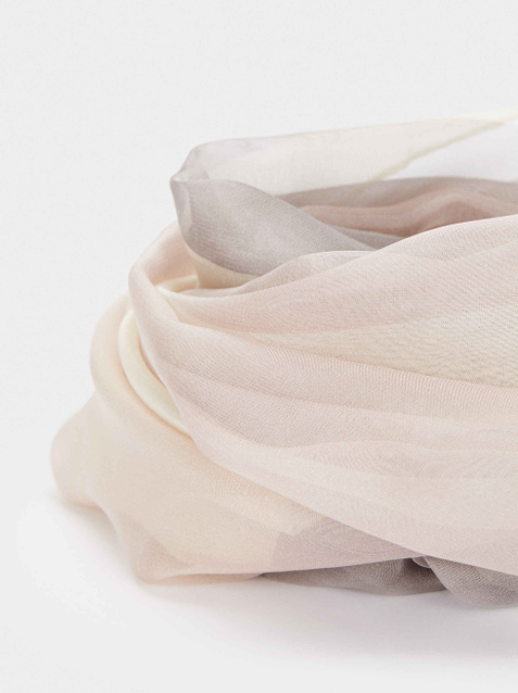 Parfois Двухцветный шарф (Серый цвет), артикул 176151 | Фото 2