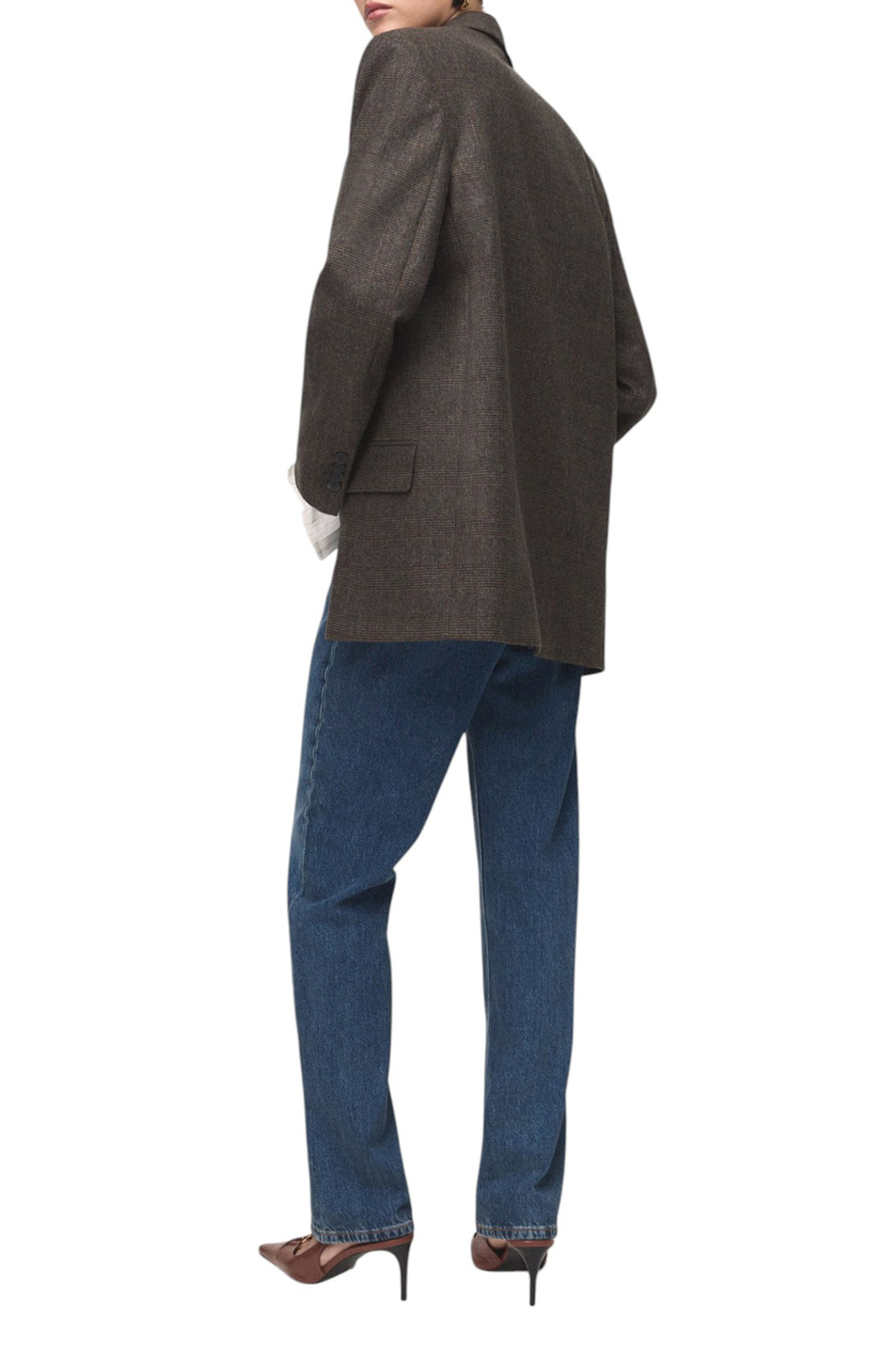 Женский Mango Пиджак BETH из смесовой шерсти (цвет ), артикул 17036746 | Фото 4