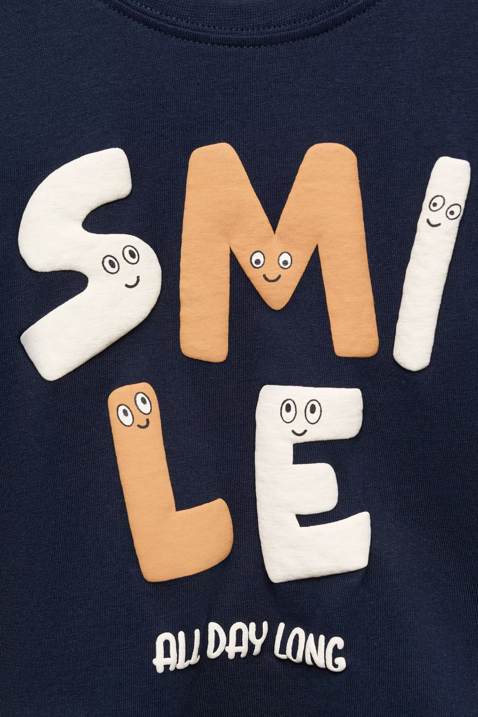 Мальчикам Mango Kids Лонгслив SMILE с принтом (цвет ), артикул 67033266 | Фото 3