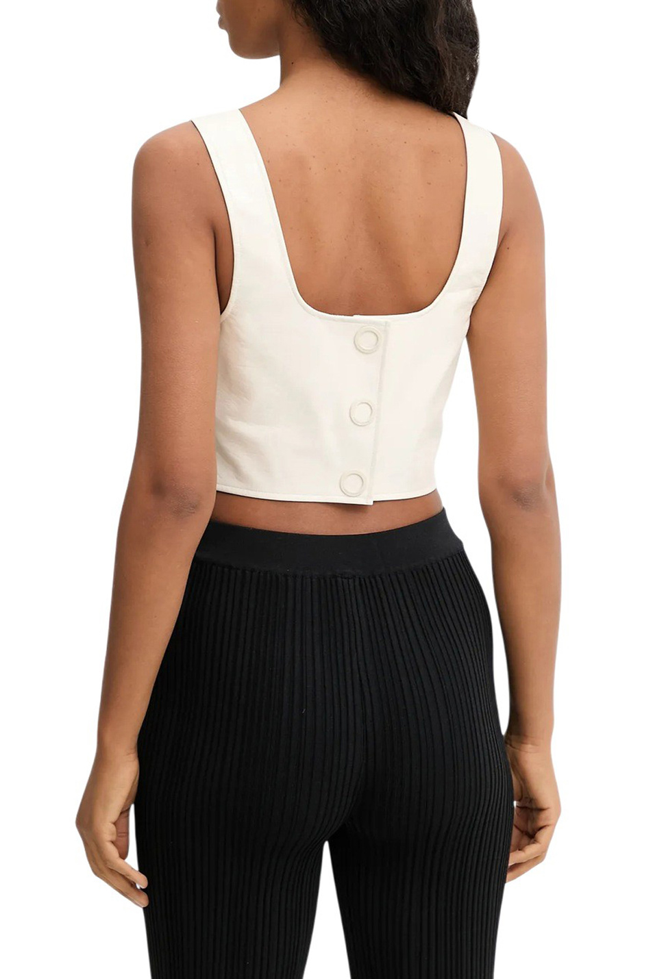 Женский Armani Exchange Топ из искусственной кожи (цвет ), артикул XW001813-AF18859 | Фото 5