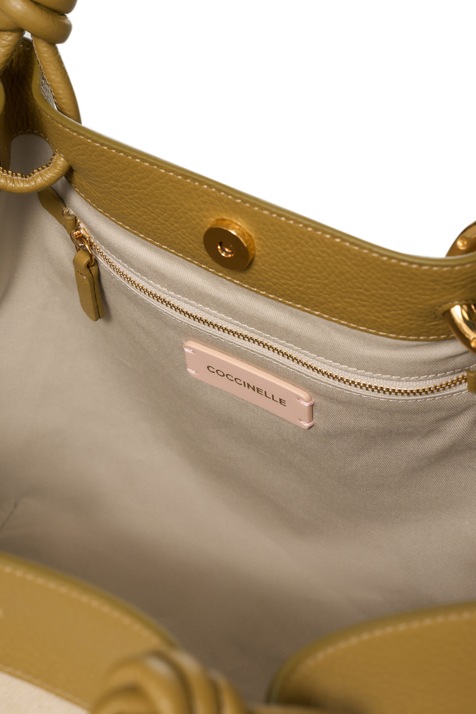 Женский Coccinelle Сумка FINN CANVAS с контрастной отделкой (цвет ), артикул E1U06110201 | Фото 5
