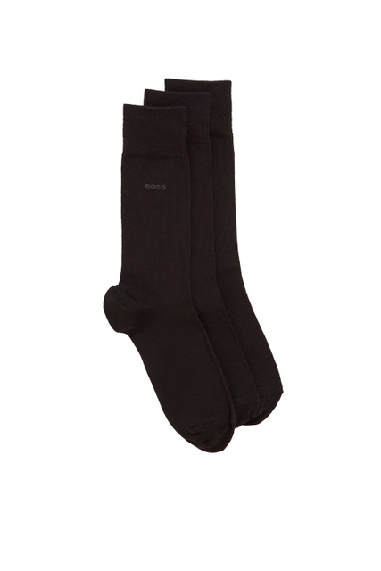 Набор из 3 пар носков|Основной цвет:Черный|Артикул:50469839 | Фото 2