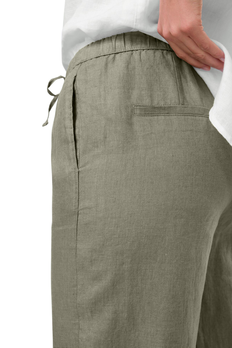 Женский Gerry Weber Брюки из льна (цвет ), артикул 520031-31235 | Фото 5