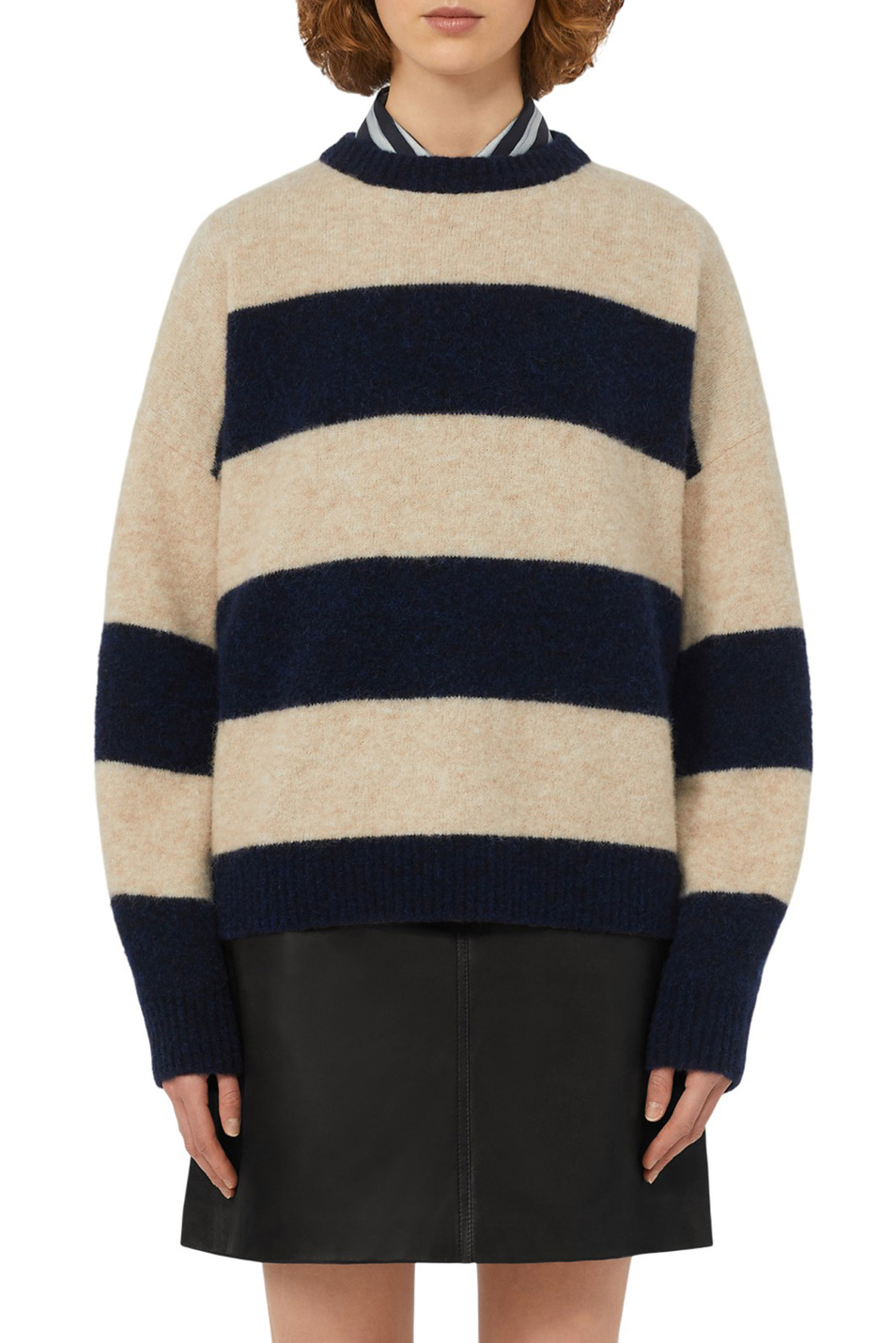 Женский Weekend Max Mara Джемпер TUONO из смесовой шерсти альпаки (цвет ), артикул 2525366142 | Фото 3