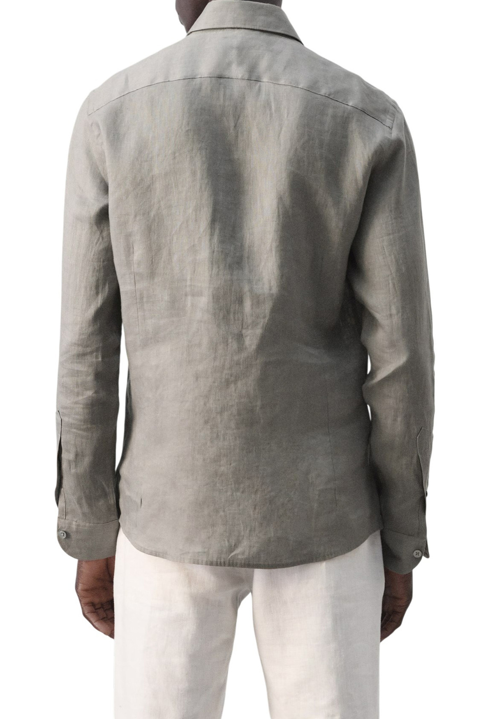 Мужской Mango Man Рубашка TUCAN из льна (цвет ), артикул 27095947 | Фото 4