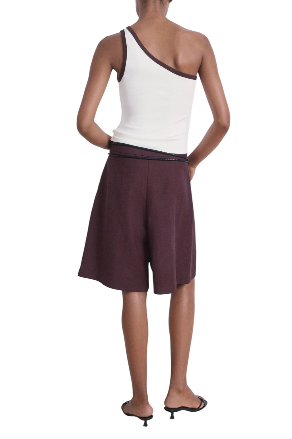 Женский Mango Топ MALTA с контрастной отделкой (цвет ), артикул 17002913 | Фото 4