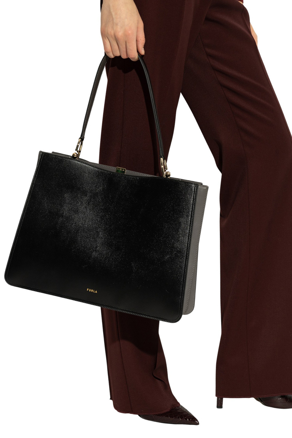 Женский Furla Сумка-тоут AGATA L из натуральной кожи (цвет ), артикул WB01803-BX4253 | Фото 5