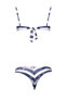 Emporio Armani Раздельный купальник в полоску с логотипом ( цвет), артикул 262695-2R310 | Фото 2