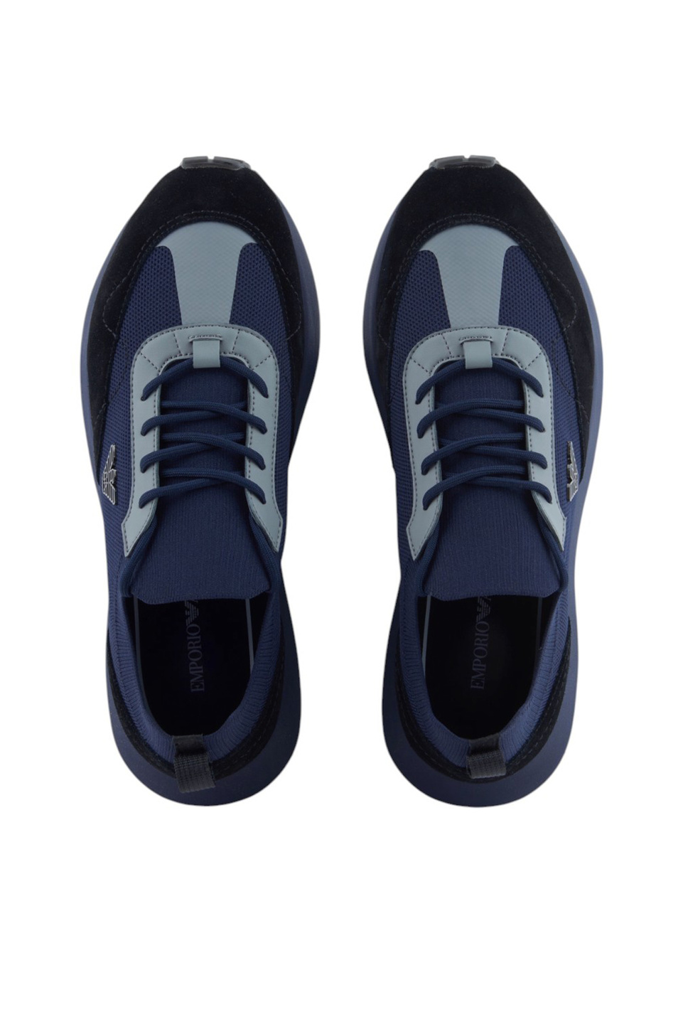 Мужской Emporio Armani Кроссовки с логотипом (цвет ), артикул EM003739-AF19724 | Фото 4