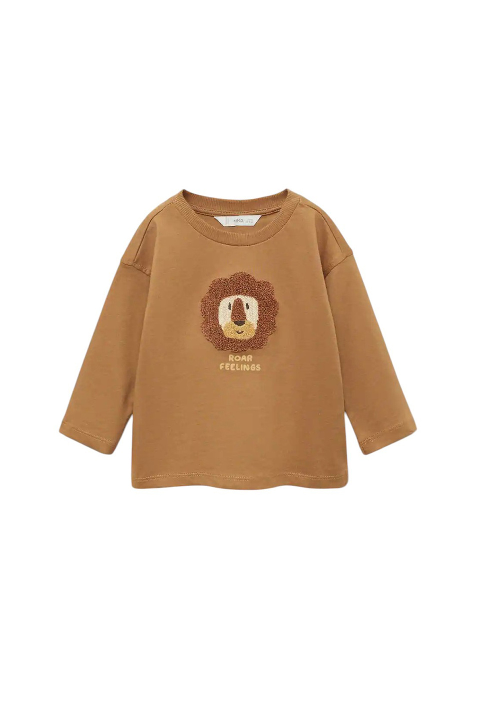 Мальчикам Mango Kids Лонгслив LEONCITO с принтом (цвет ), артикул 77047931 | Фото 1