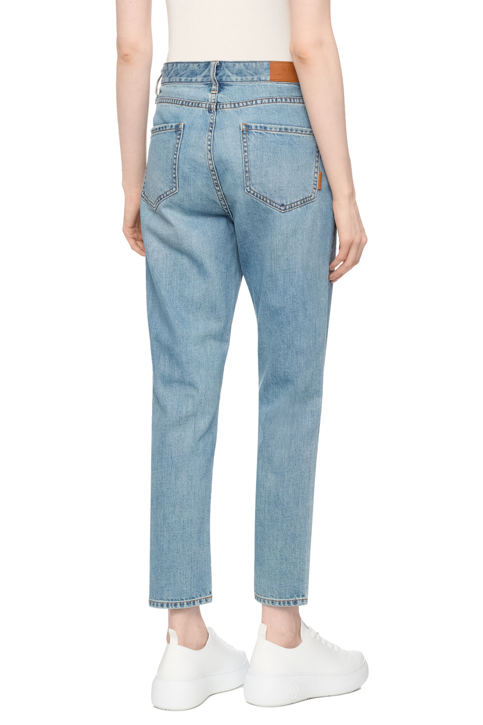 Женский Armani Exchange Джинсы облегающего кроя (цвет ), артикул XW000073-AF12851 | Фото 5