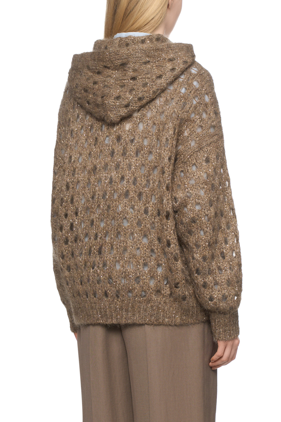 Женский Brunello Cucinelli Кардиган с пайетками (цвет ), артикул MNA326506 | Фото 5