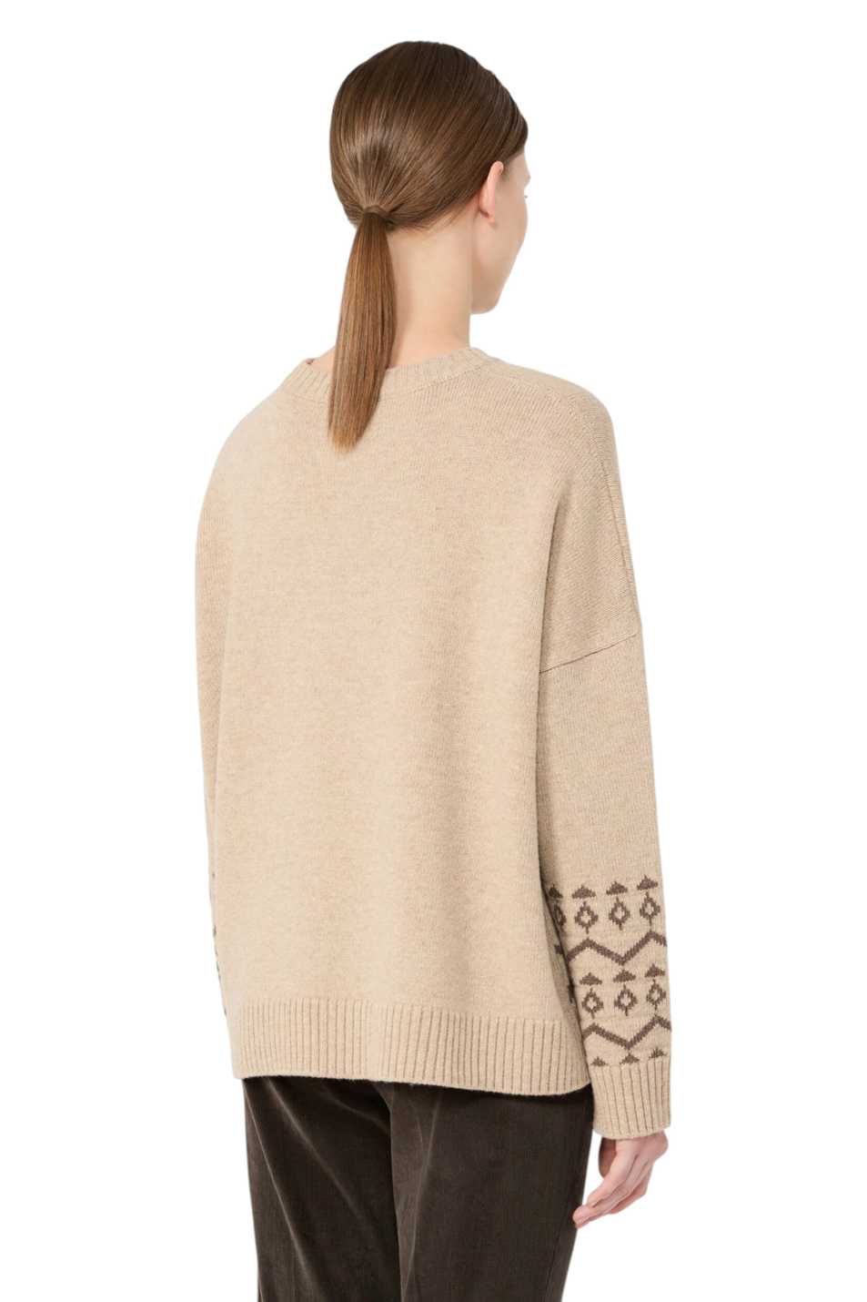 Женский Weekend Max Mara Джемпер PAVIDI из шерсти (цвет ), артикул 2625366232 | Фото 4