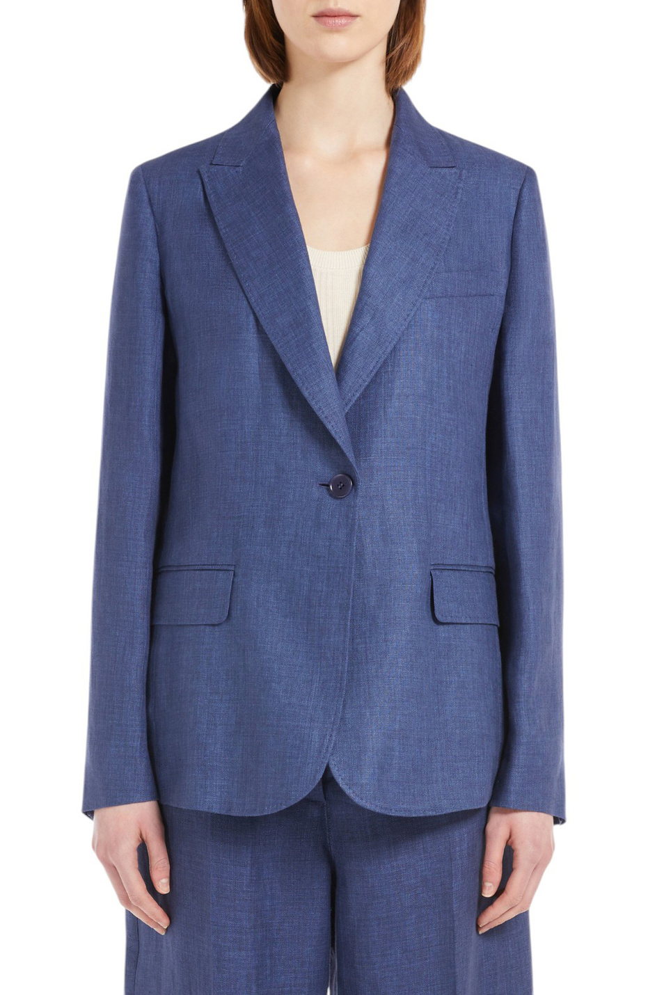 Женский Weekend Max Mara Пиджак NALUT из льна (цвет ), артикул 2515041012 | Фото 3