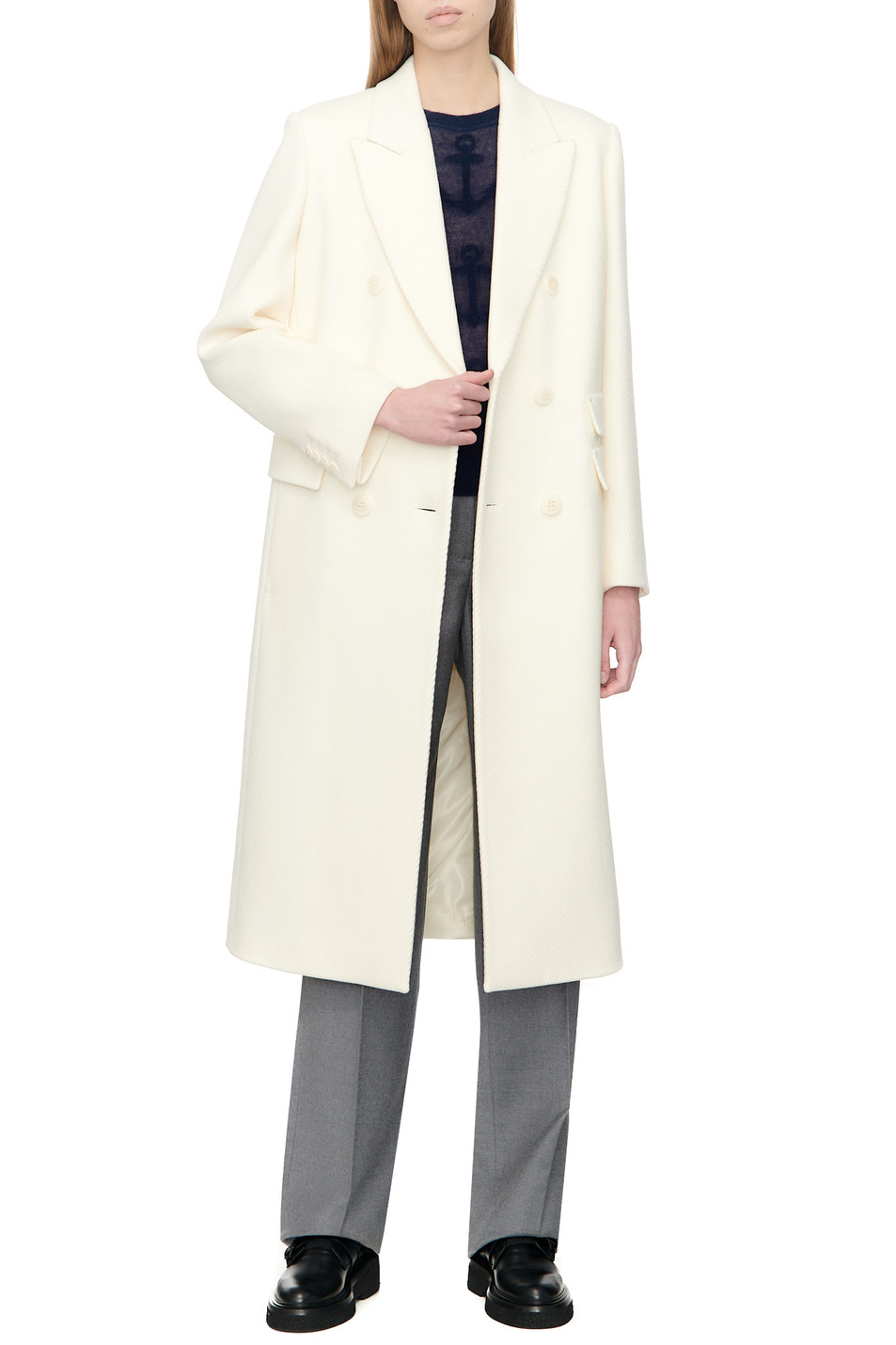 Женский Max Mara Пальто EDIPO из натуральной шерсти (цвет ), артикул 2360160333 | Фото 2