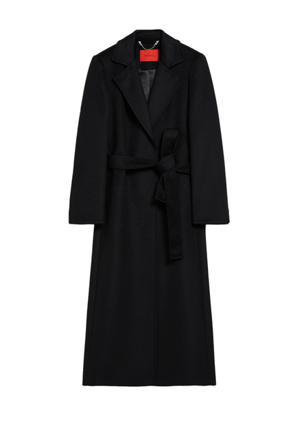 Пальто LONGRUN из натуральной шерсти|Основной цвет:Черный|Артикул:40149522 | Фото 1