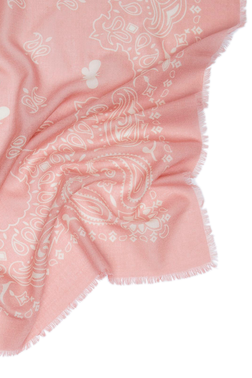 Женский Weekend Max Mara Платок BANDANA из шерсти с принтом (цвет ), артикул 2355410432 | Фото 2