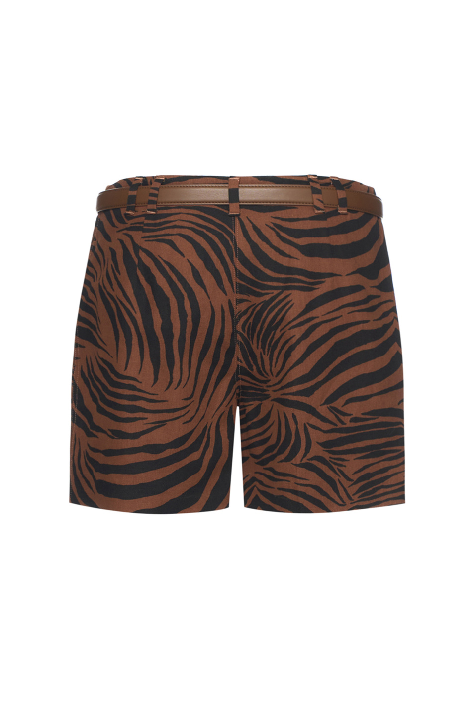 Женский Max Mara Шорты с анималистичным принтом (цвет ), артикул 2616141022 | Фото 2