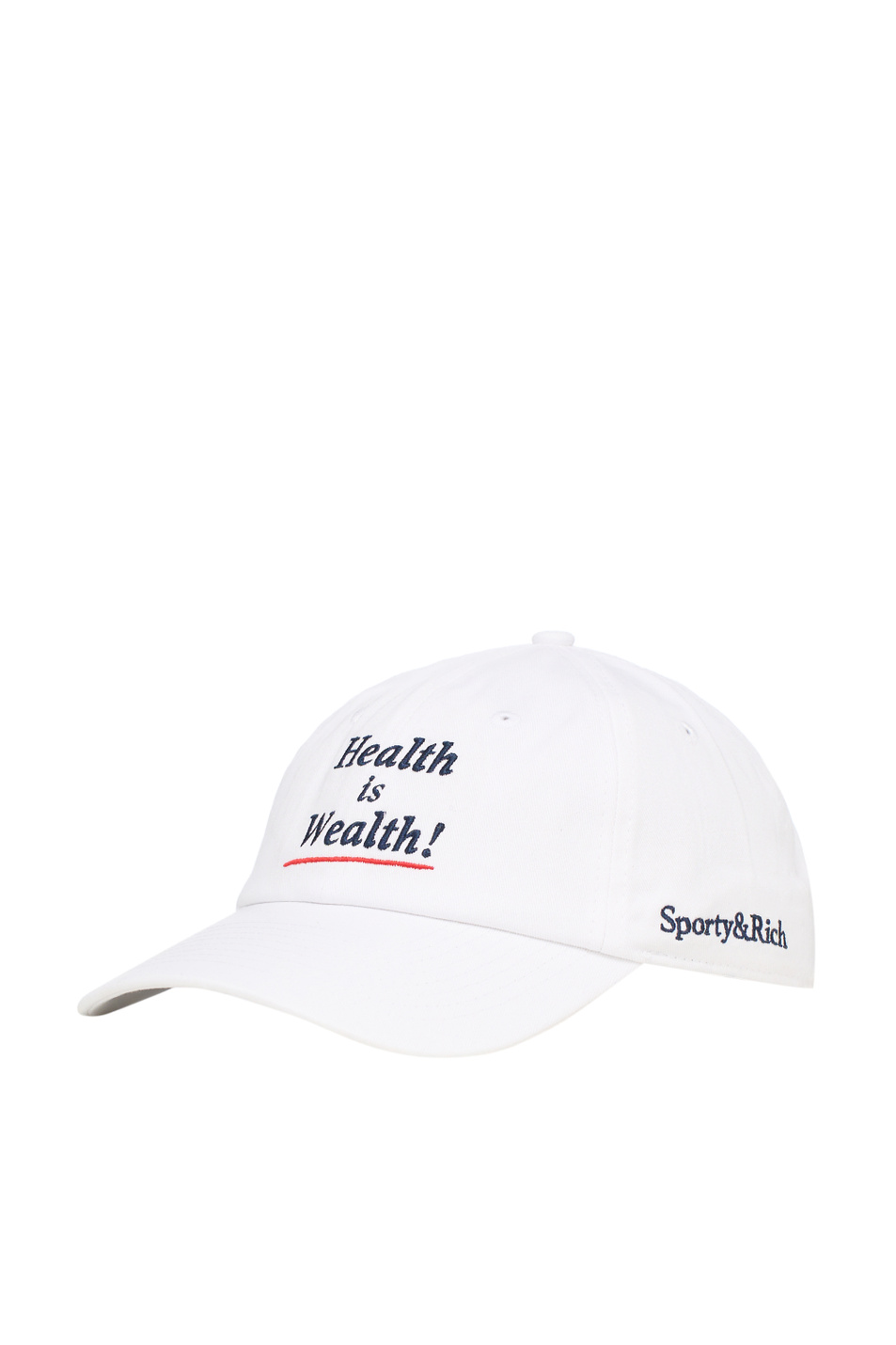 Женский Sporty & Rich Кепка Health is Wealth из хлопка (цвет ), артикул AC040602006WH01 | Фото 1