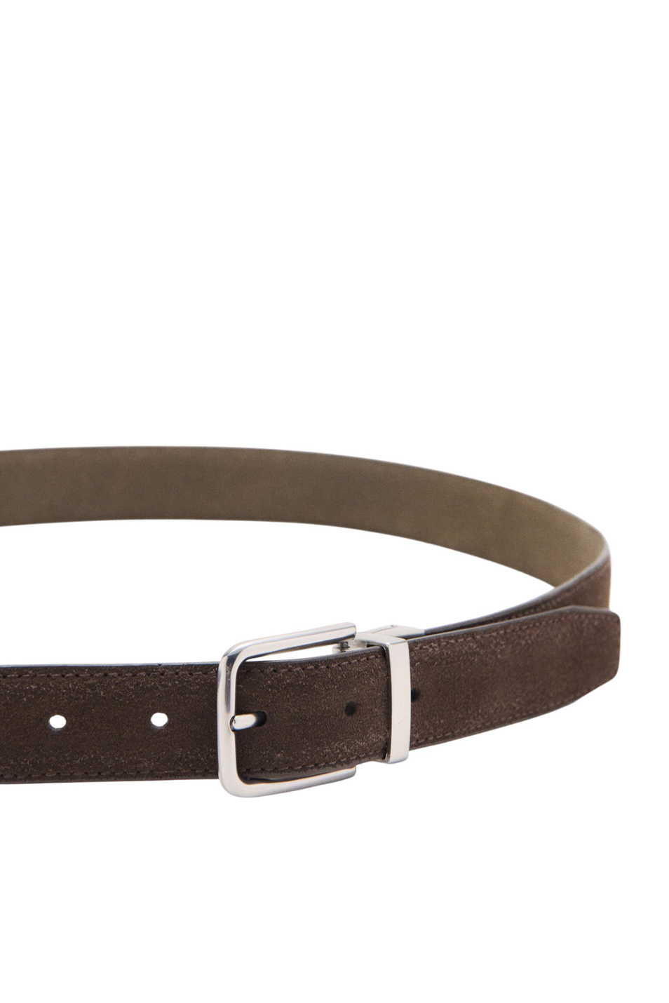 Мужской Mango Man Ремень EMILI5 замшевый (цвет ), артикул 27065941 | Фото 3