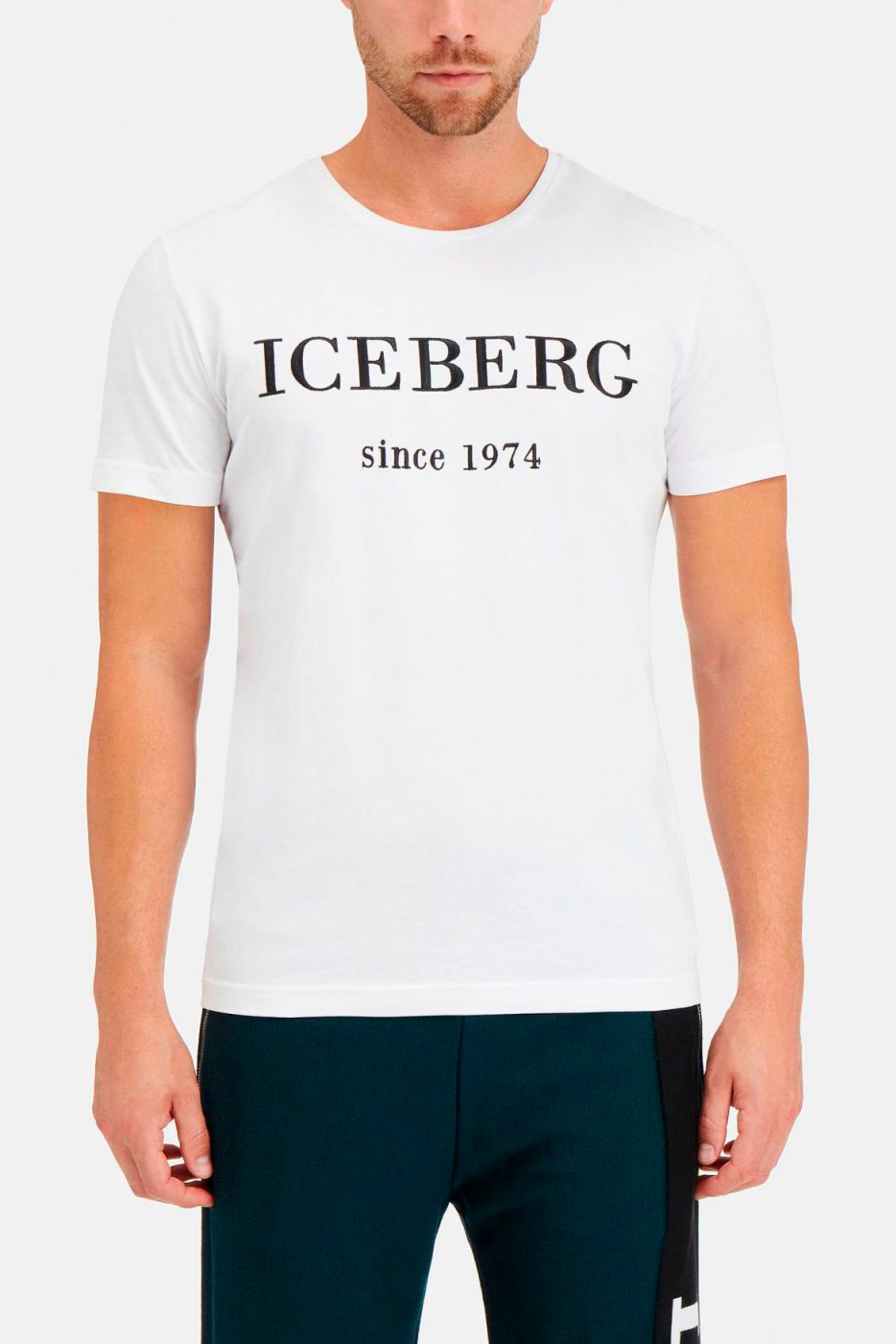 Мужской Iceberg Футболка из натурального хлопка (цвет ), артикул F014-6301 | Фото 3