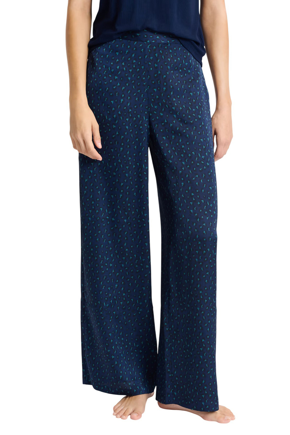 Брюки MYRTAH с принтом|Основной цвет:Синий Женский Etam Брюки MYRTAH с принтом (цвет ), артикул 6555872 | Фото 1