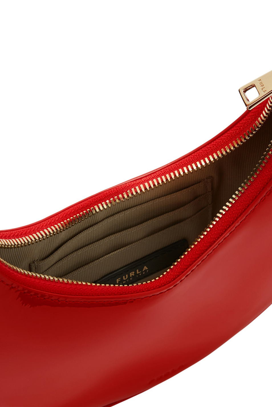 Сумка DELIZIA MINI из натуральной кожи|Основной цвет:Красный Женский Furla Сумка DELIZIA MINI из натуральной кожи (цвет ), артикул WE00649-BX0246 | Фото 3