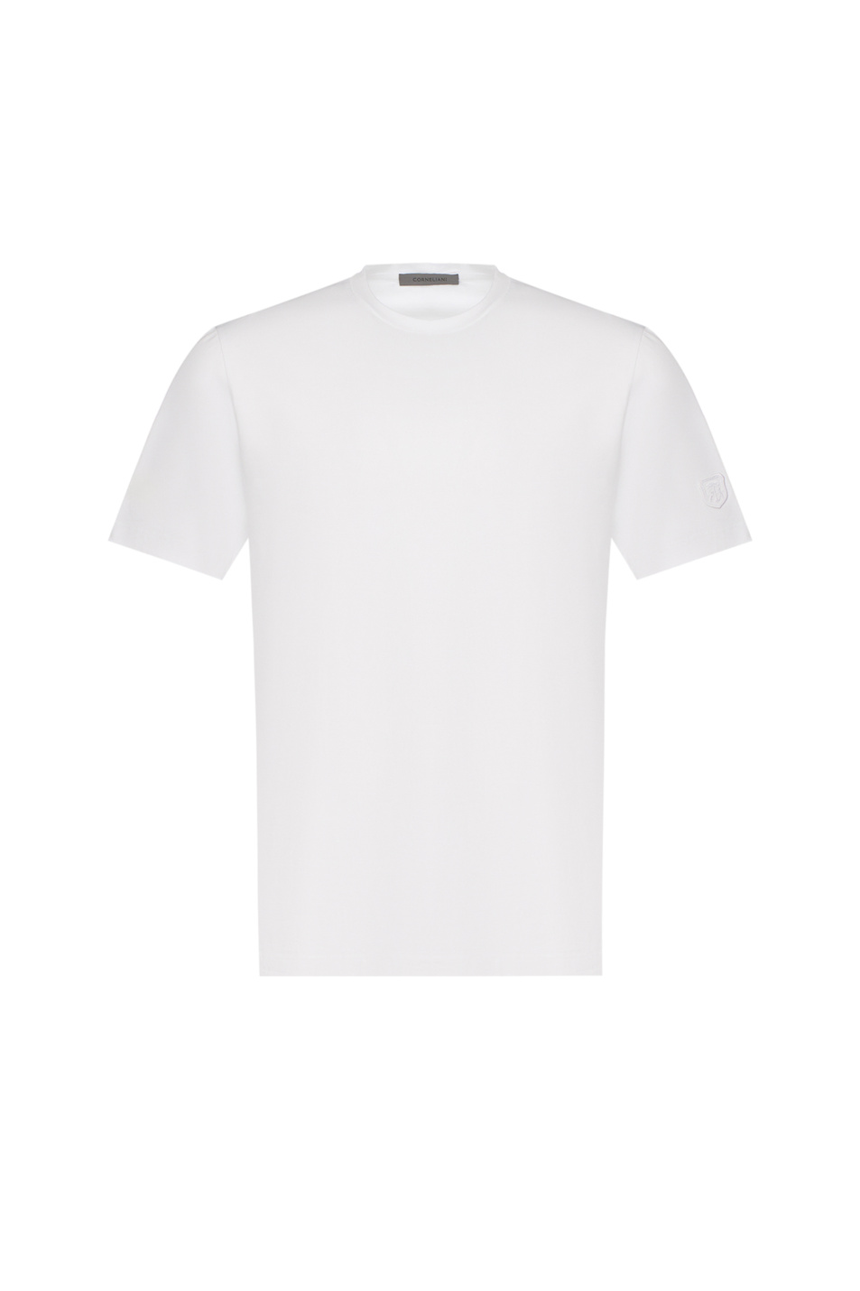 Мужской Corneliani Футболка из эластичного хлопка (цвет ), артикул 27G586-2725028 | Фото 1