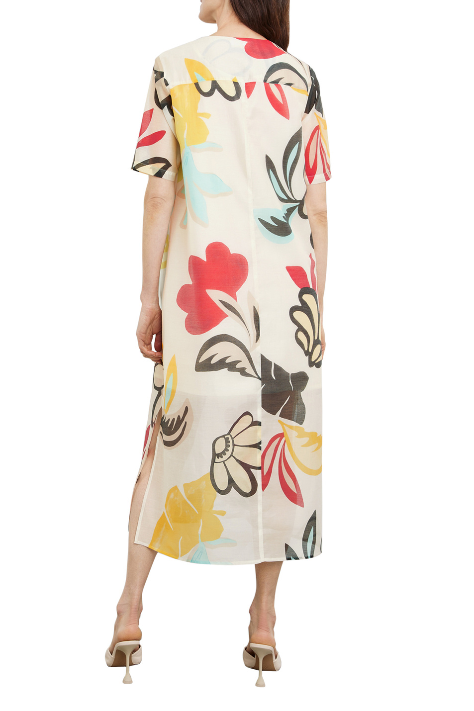Женский Gerry Weber Платье с цветочным принтом (цвет ), артикул 380074-31533 | Фото 5