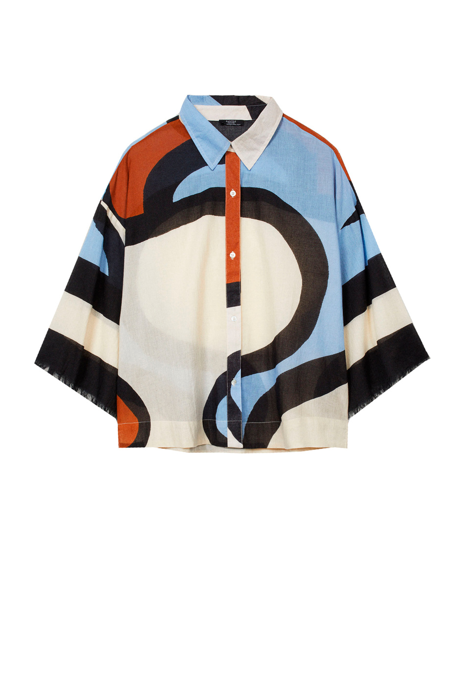 Parfois Рубашка из натурального хлопка с принтом (цвет ), артикул 196318 | Фото 1