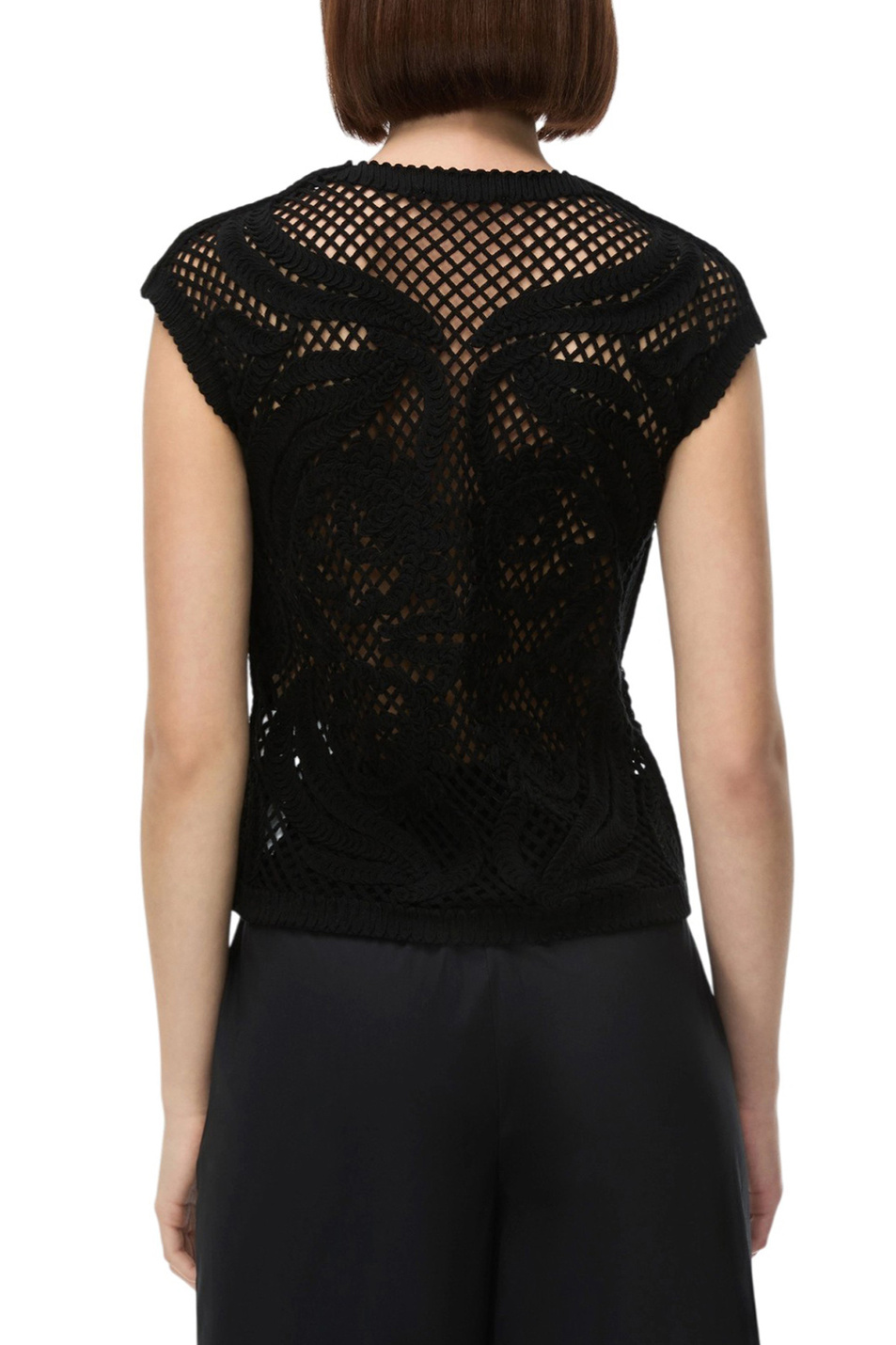 Женский iBLUES Топ IBLCORTO из хлопка (цвет ), артикул 2617941022 | Фото 4