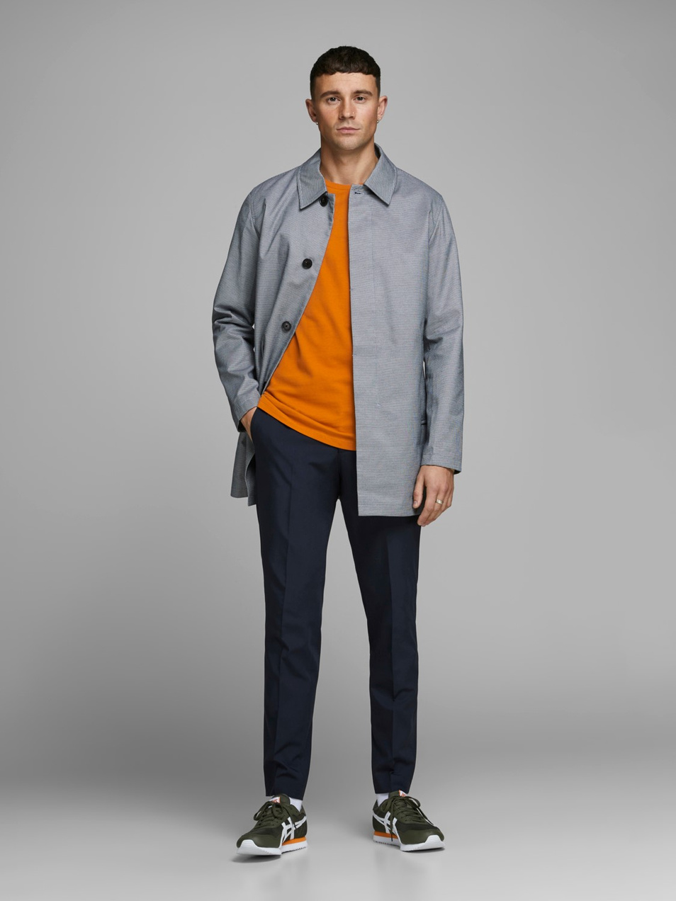 Мужской Jack & Jones Футболка из хлопка (цвет ), артикул 12166527 | Фото 4