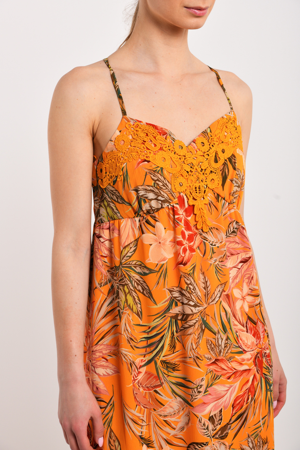 Женский Naf Naf Платье с цветочным принтом (цвет ), артикул KENR104D | Фото 3