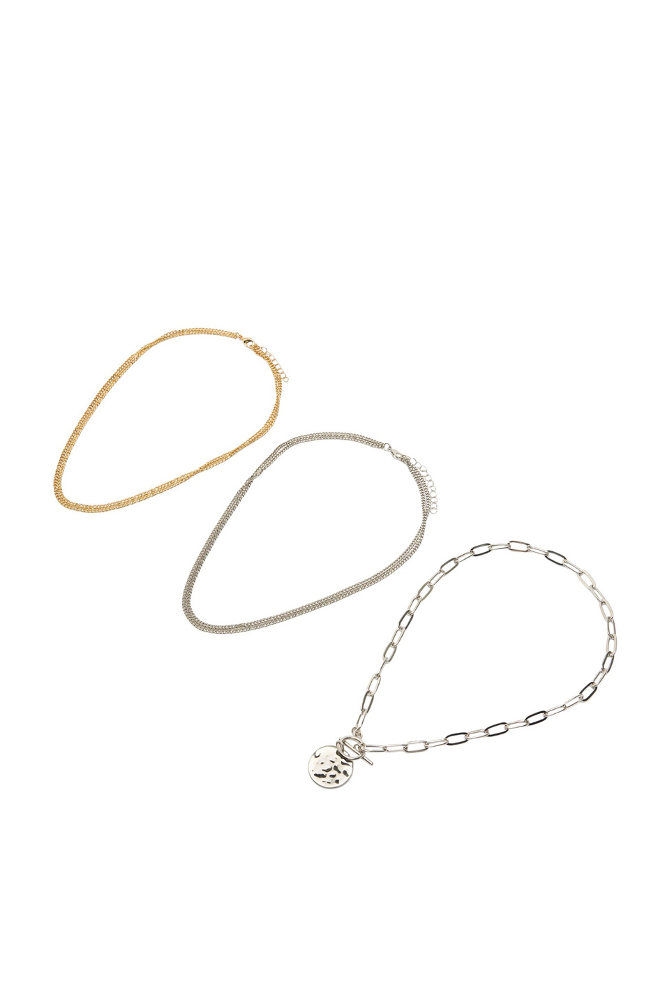 Ожерелье в комплекте из 3 шт|Основной цвет:Разноцветный Женский Parfois Ожерелье в комплекте из 3 шт (цвет ), артикул 240044 | Фото 2